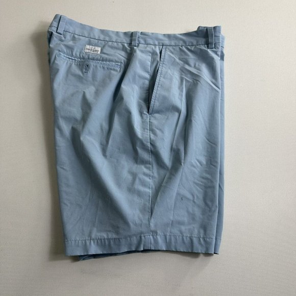 Vineyard Vines Performance Breaker Shorts Chino Golf Logo Blue Mens Size 38 - Picture 3 of 7